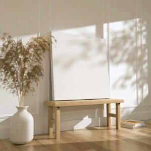 Canvas 1x1 Wooden Bench PSD
