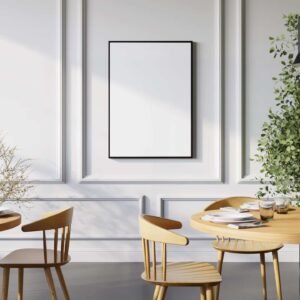 Frame DIN A Restaurant PSD