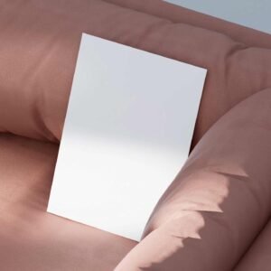 Leaning Poster Sofa DIN A PSD