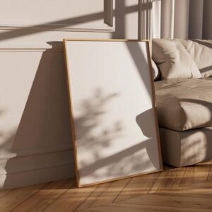 Frame DIN A Living Room PSD